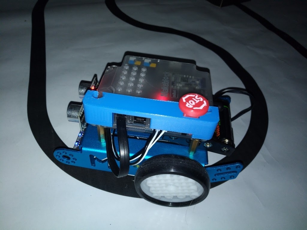 mBot Robot Stop Button
