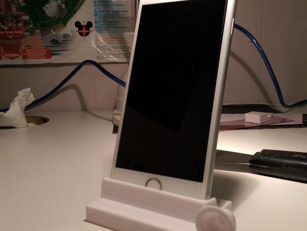 iPhone 6 stand with sound amplifier