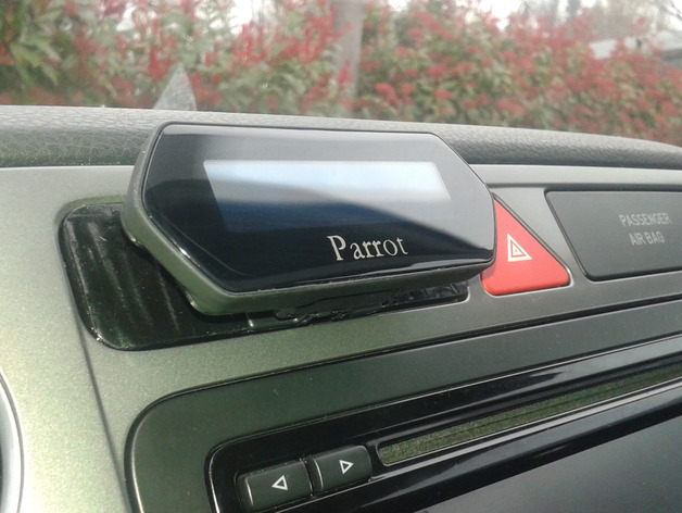 Parrot MKi 9100 : screen holder for Tiguan - Golf 6 plus