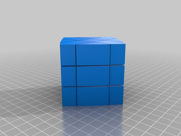 Customized Cube: Crazy Diagonal Cube