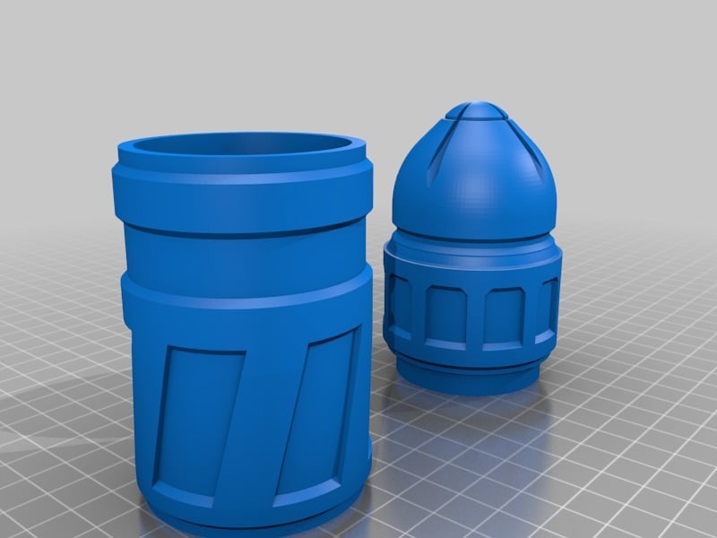wh40k bolter round container 