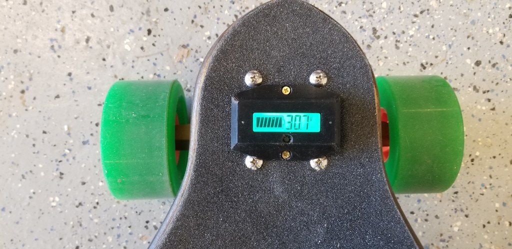 Electric Skateboard Battery Monitor Cover (DROK)