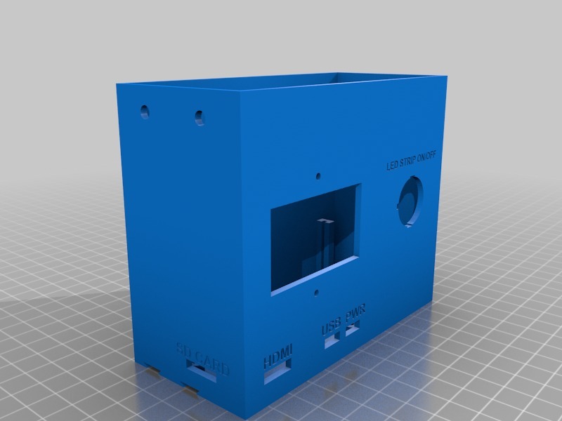 ENDER 3 - PSU case with RPI Zero W and relay module