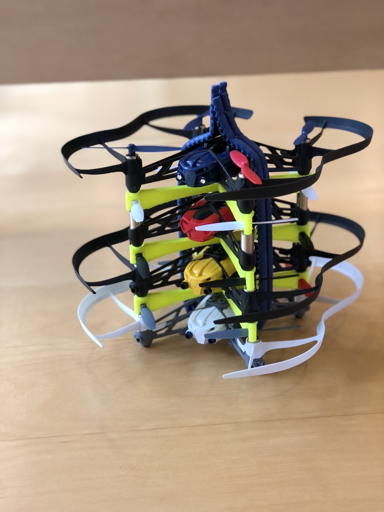 Parrot minidrones stacking adapter