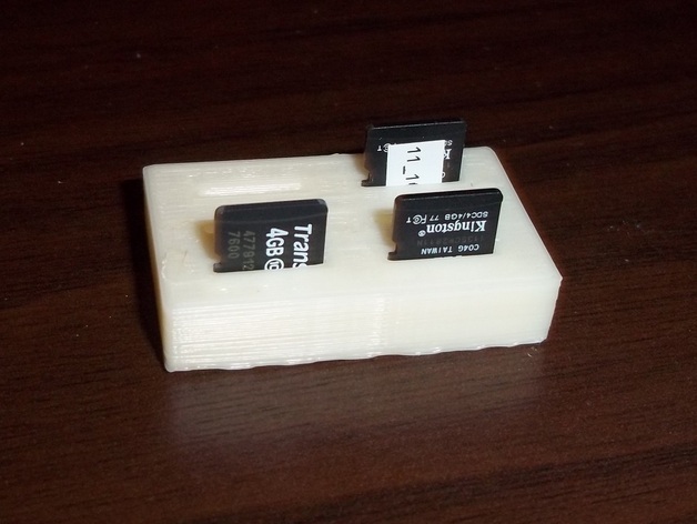 MicroSD card holder