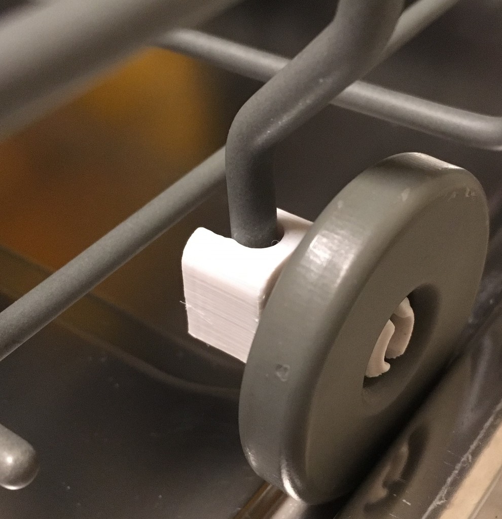 IKEA dishwasher axle-clip (no wheel)