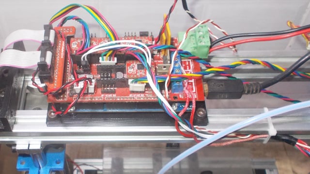 120-Homemade 3D Printer DIY Arduino Ramps Shield Case Actuator Guide CNC Laser Plotter Router Milling 