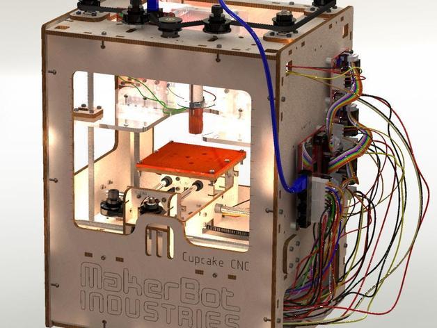 Virtual MakerBot Model
