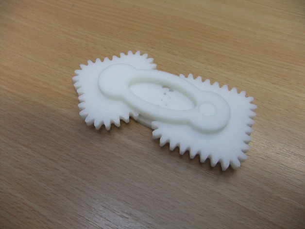 Square Gears for 3D Printing