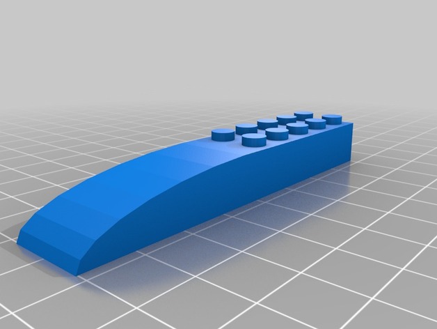2 X 10 Lego curve