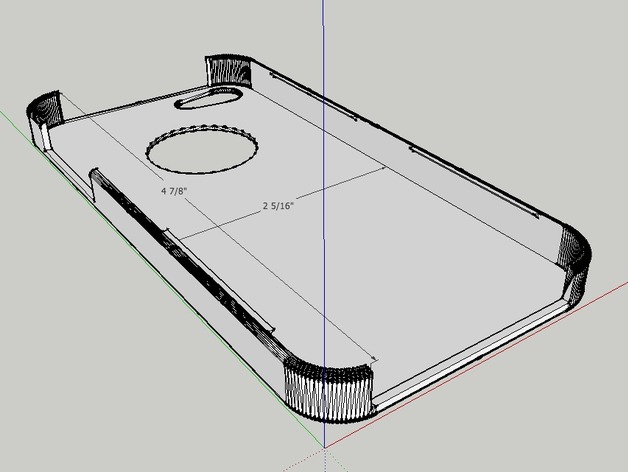 iPhone 5 Case - SketchUp