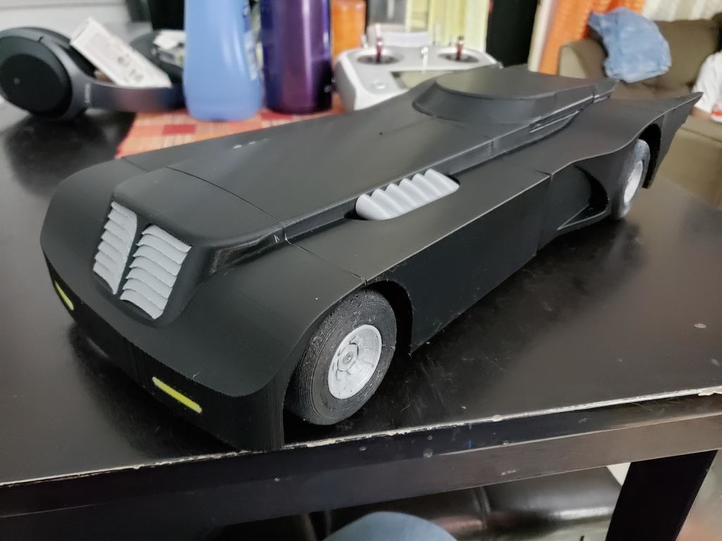 Batmobile Open RC Body and Rims