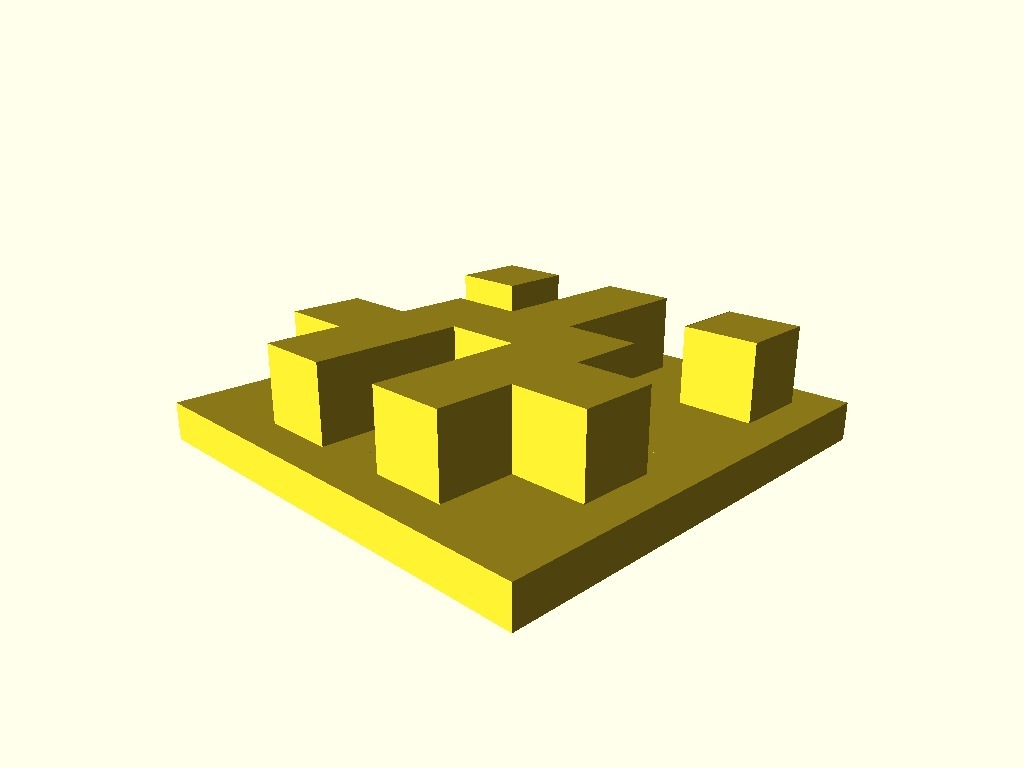 Github Avatar Identicon and pixel art  3D Model Generator Parametric