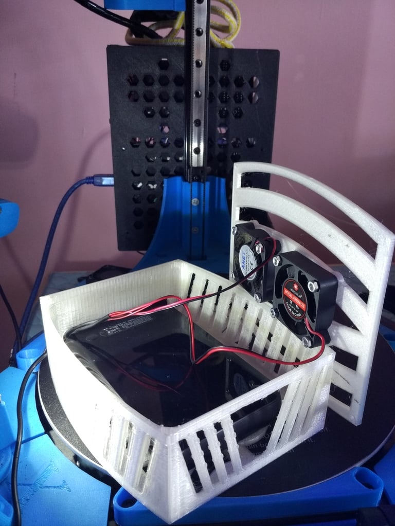 Universal HDD External Case With Dual 40 mm Fan