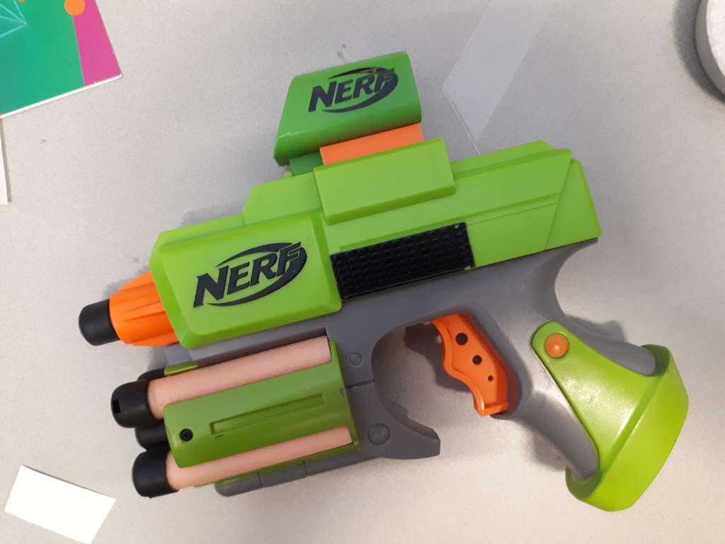 Nerf Dart Tag Strikefire pistol Scope