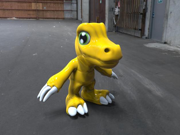 Toy Digimon Agumon
