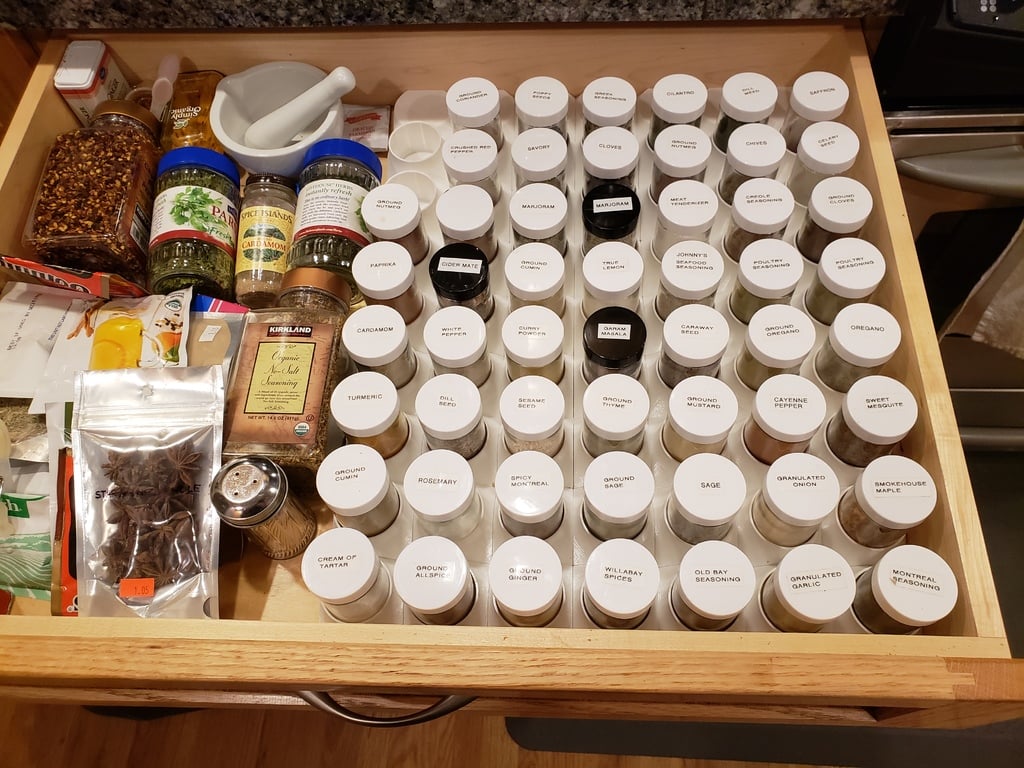 Spice Jar Spacer / Organizer