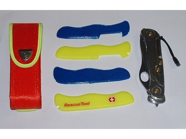 Victorinox Rescuetool pocket knife replacement handles