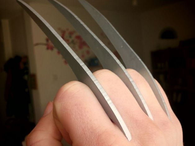 Wolverine laser cut claws