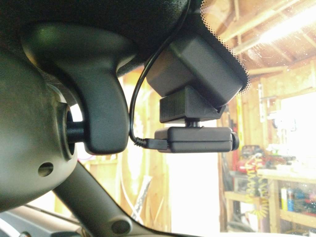 Dash Cam mount for Mini Cooper with Rain Sensor