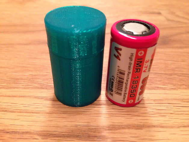 18350, 18500 and 18650 Battery Holder