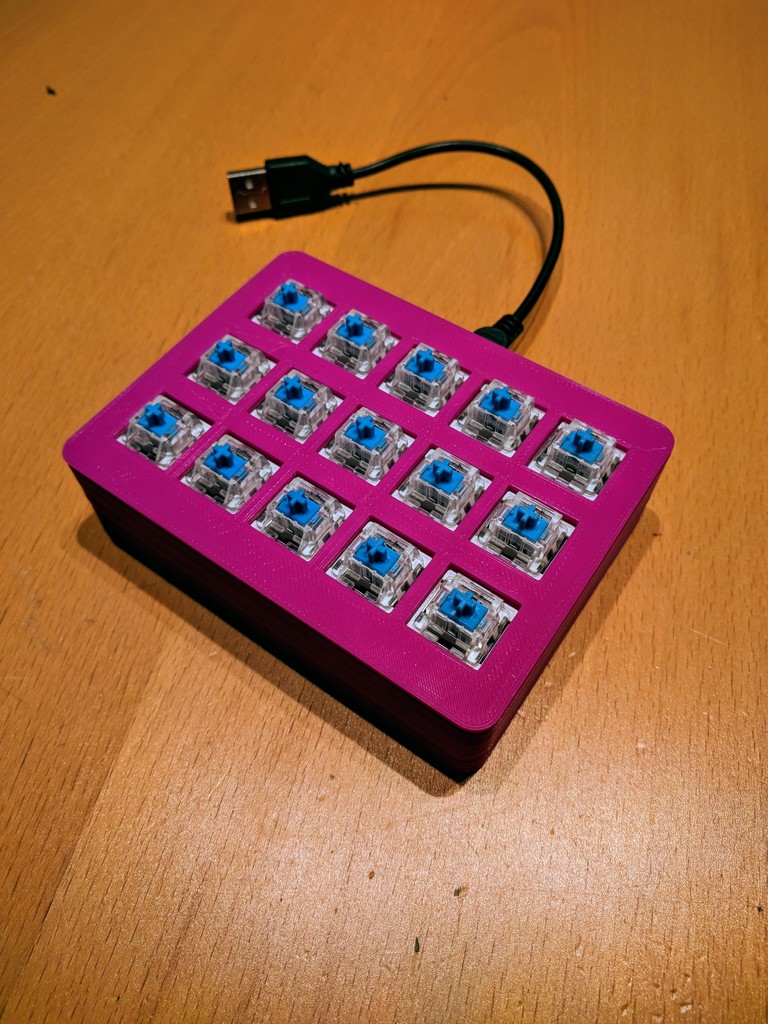 Custom Macro Keypad Case