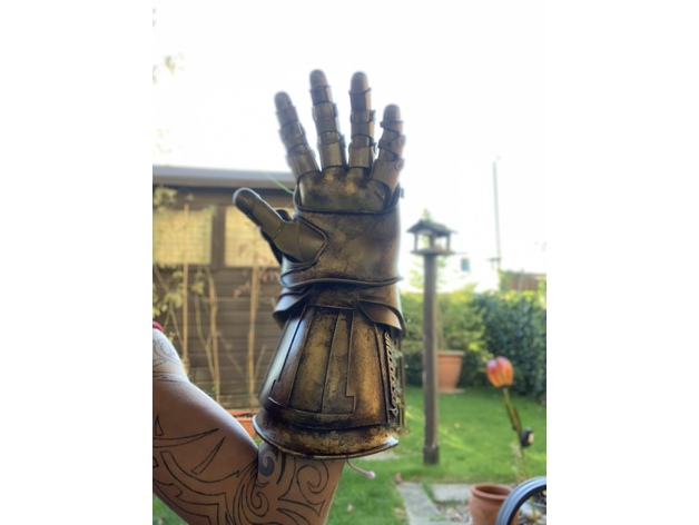 Wearable Infinity Gauntlet by MonsterMovieProps - Thingiverse