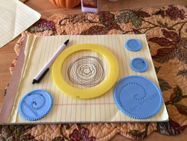 3D Printing Today Spirograph