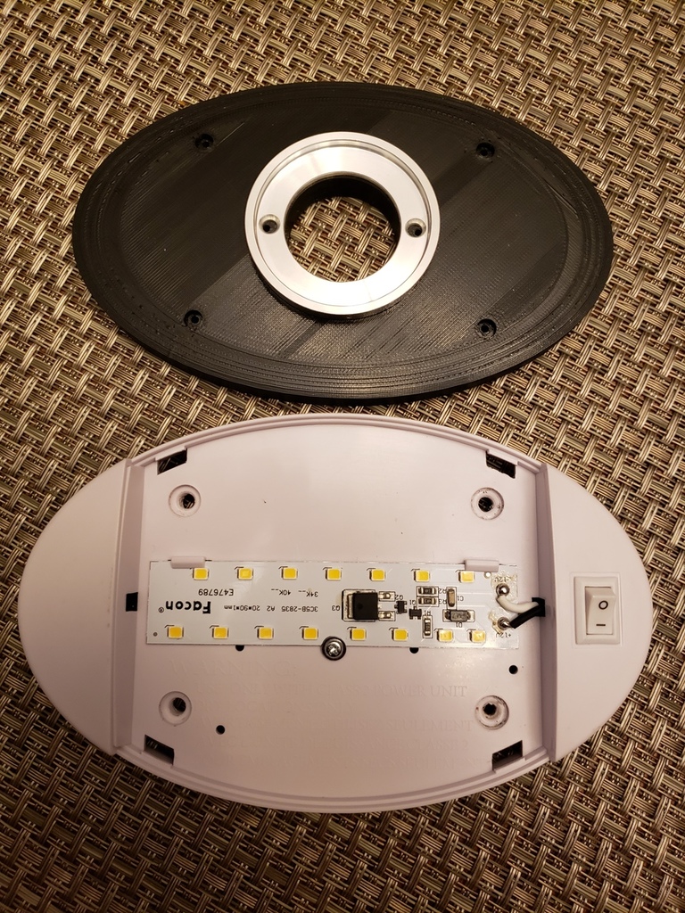 Facon LED block-off plate