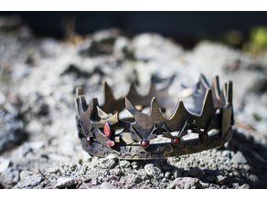 Game of Thrones - Robert Baratheon's Crown 3D model