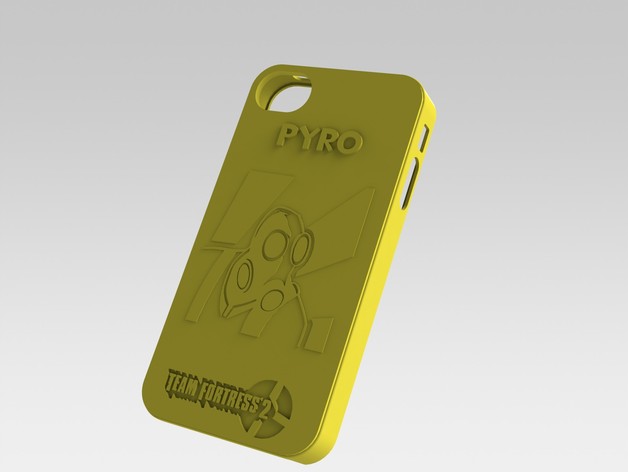 Team Fortress 2 Pyro iPhone 4s case