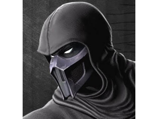 Noob Saibot Mortal Kombat Mask Option 1 2 By Jace1969 Thingiverse