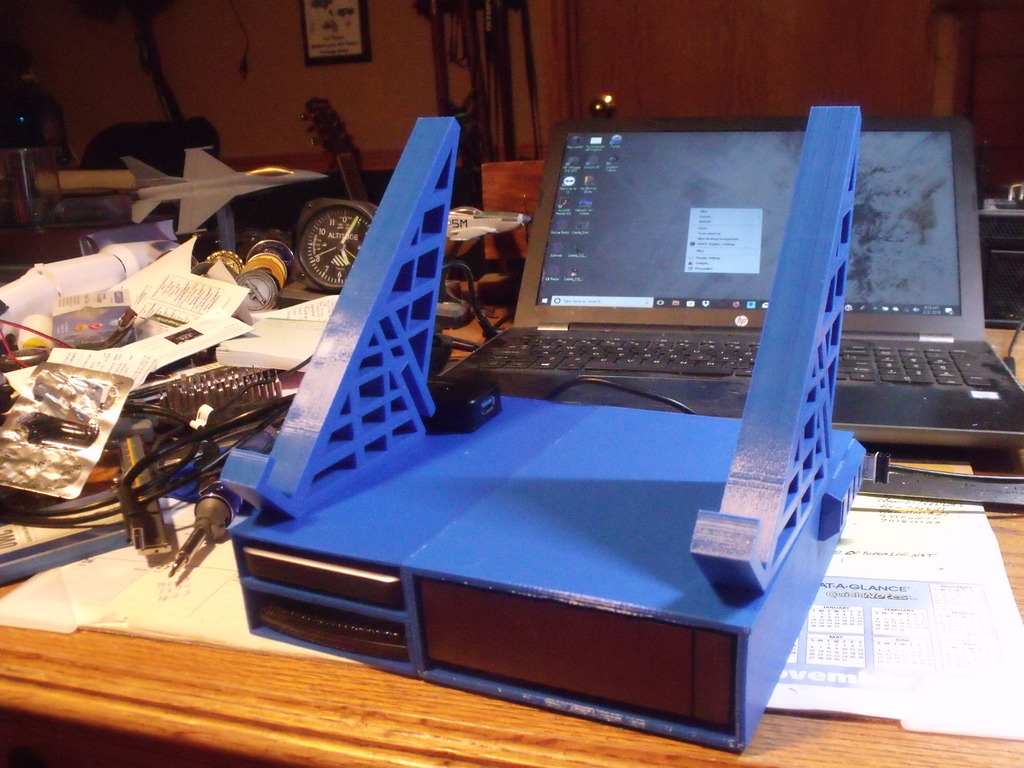 Laptop stand and organizer