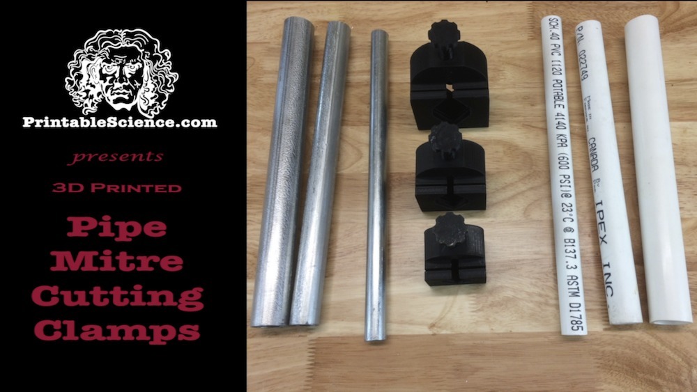 3D Printed Pipe Mitre Clamp