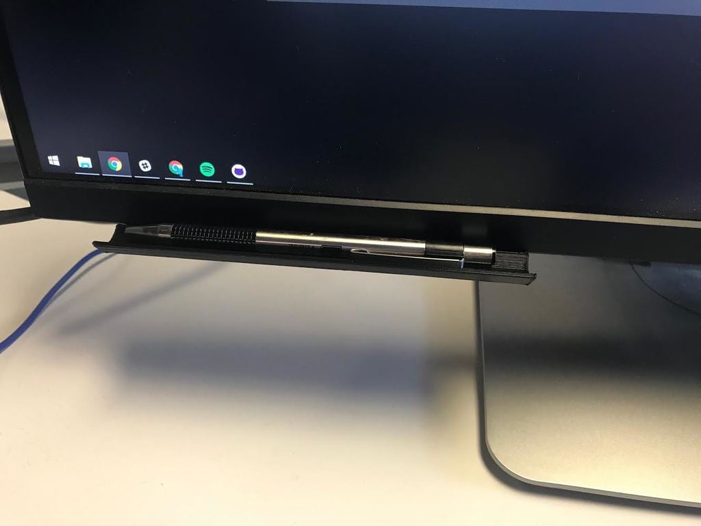 Computer Monitor Pen Tray