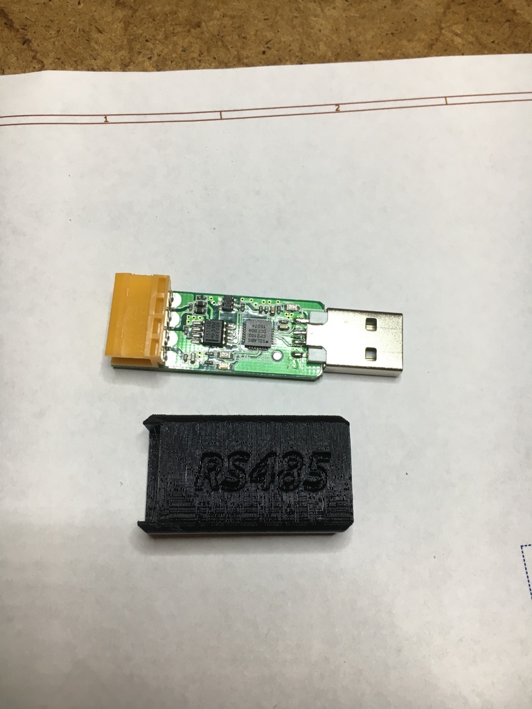 Enclosure for RS485 to USB module
