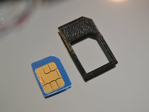 Microsim to SIM adapter