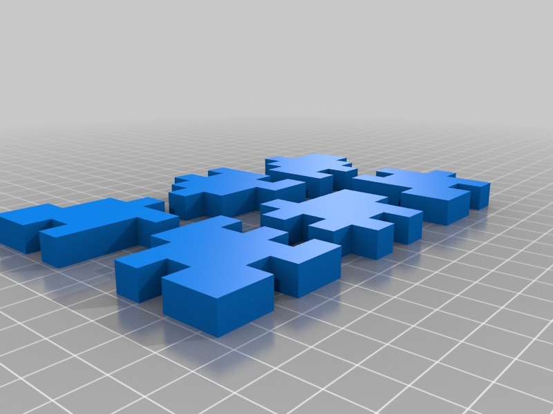 GrblGrus's Cube Puzzle (STL version for 3D printing)