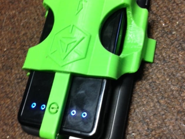 Ingress Pack -- iPhone 6 Plus in Otterbox Defender / Anker Astro E3 combination clip