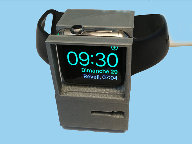 iWatch charger like an old  Apple Macintosh