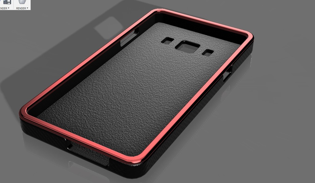 2-piece press fit case for Samsung Galaxy J5-6