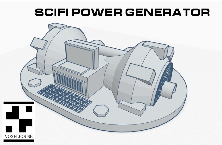 28mm Sci-fi Power Generator