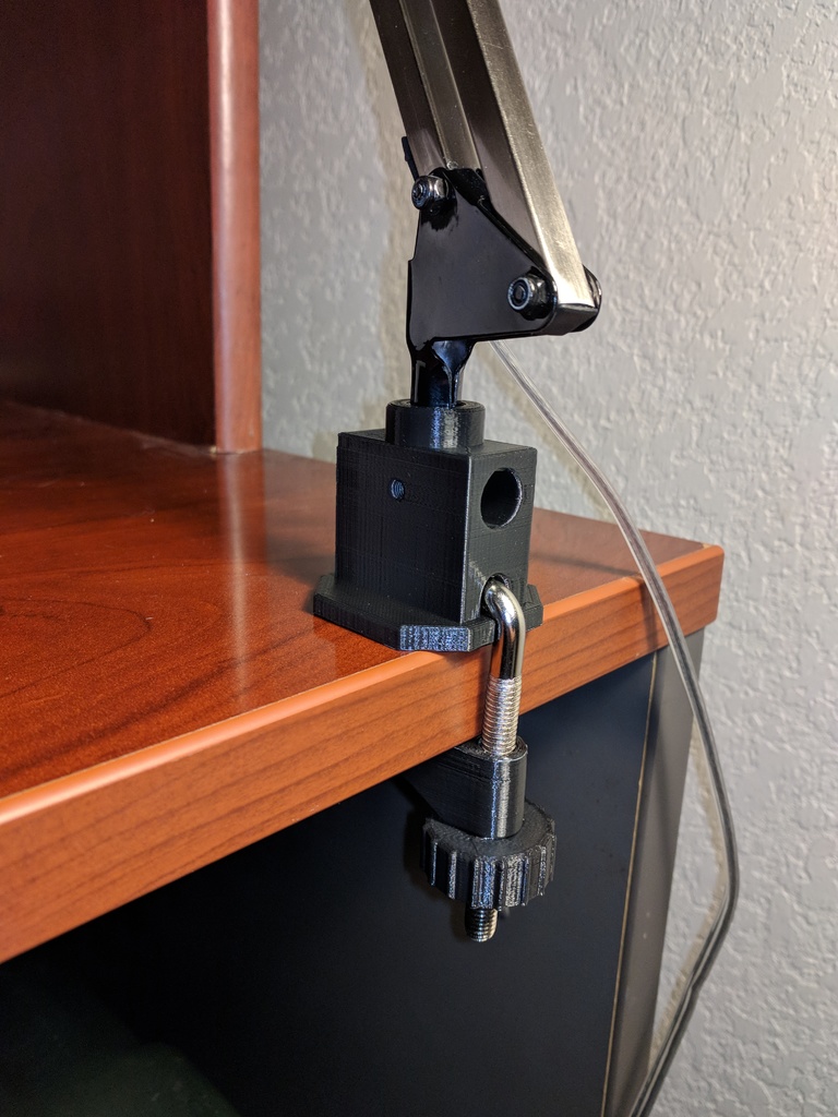 Lamp Clamp - Adjustable Desk Task Lamp
