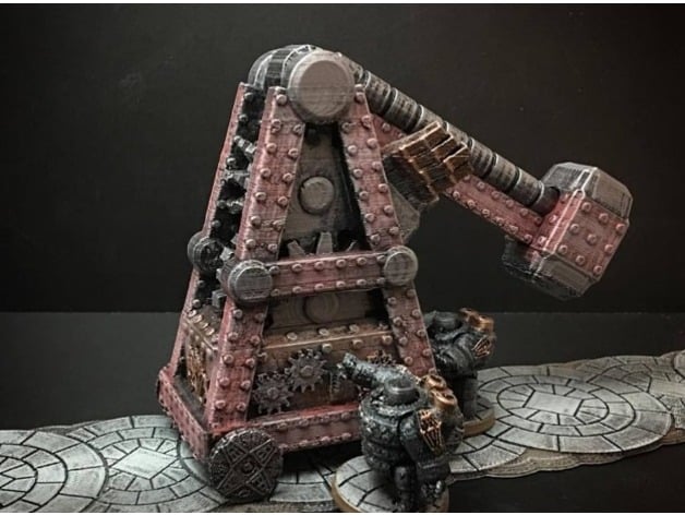 Image of Netherforge Siege Maul (28mm/Heroic scale)