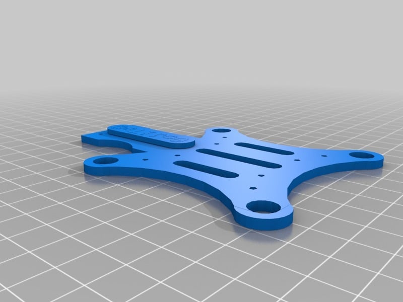 Plate for goodluckbuy brushless gimbal for front mounting