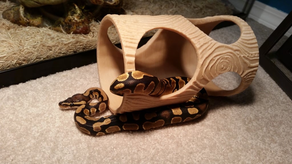 Snake Hide - Fake Log
