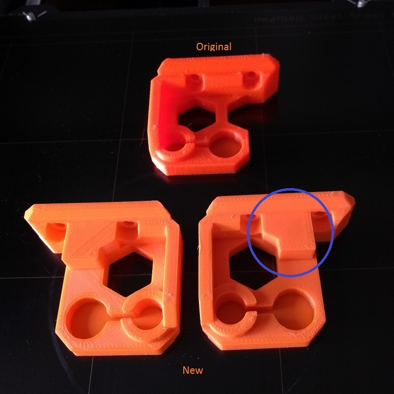 Prusa i3 Mk3 Z-Axis Top Stop