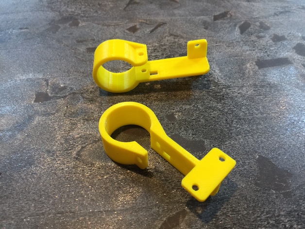 Mostly Printed CNC Optical End Stop Mount