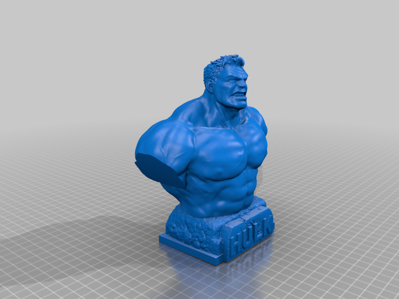 Hulk bust remixed