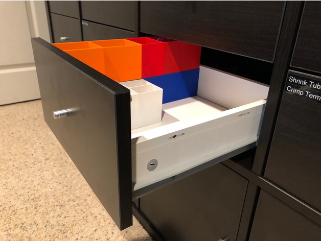 Ikea Kallax Drawer Inserts By Iteafreely Thingiverse